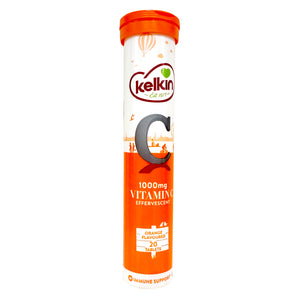 Kelkin Vitamin C Effervescent Tablets 20 Tabs