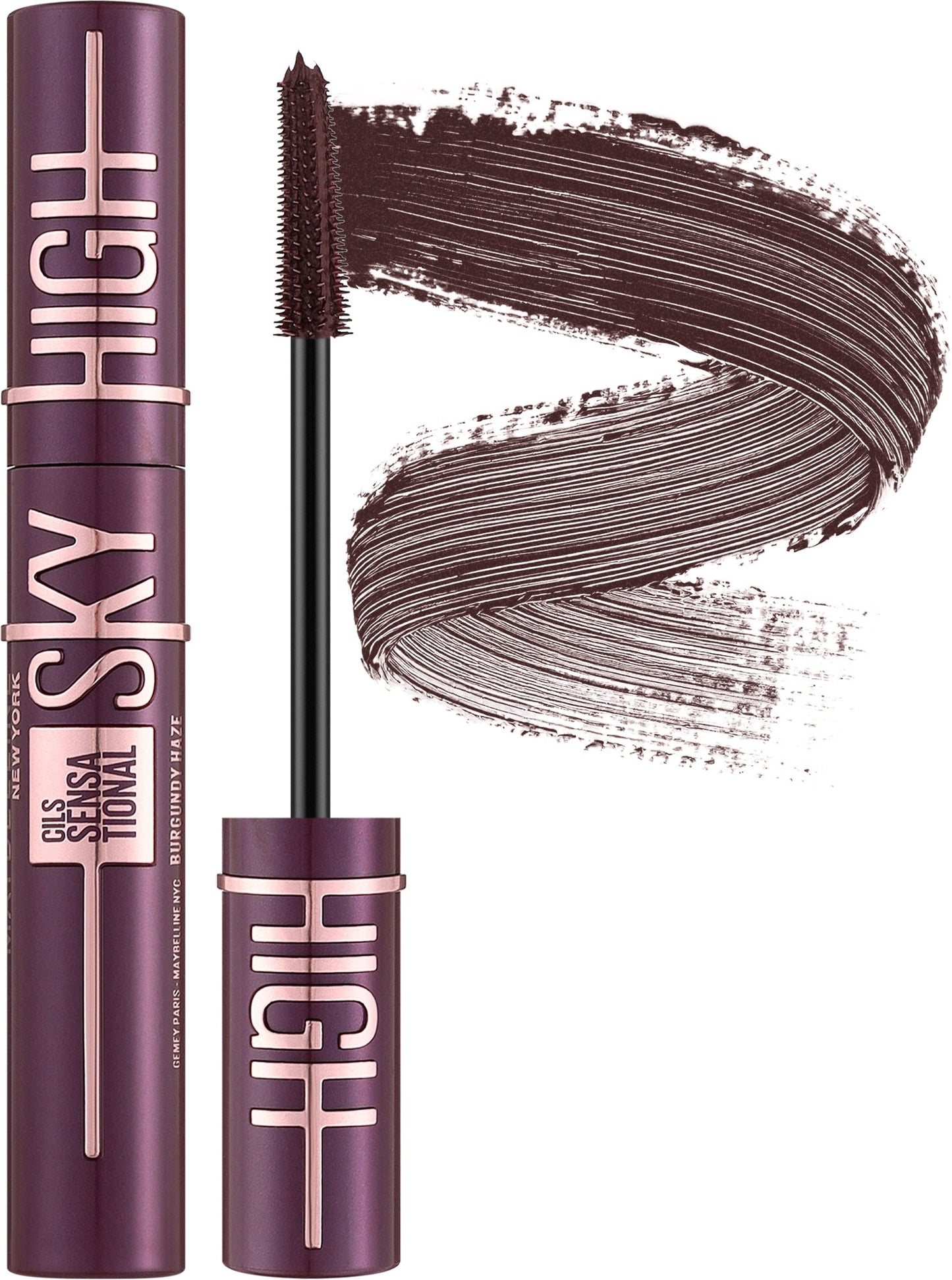 Maybelline Lash Sensational Sky High Mascara Burgundy Haze
