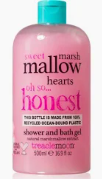 Treaclemoon Marshmallow Hearts Shower & Bath Gel 500ml