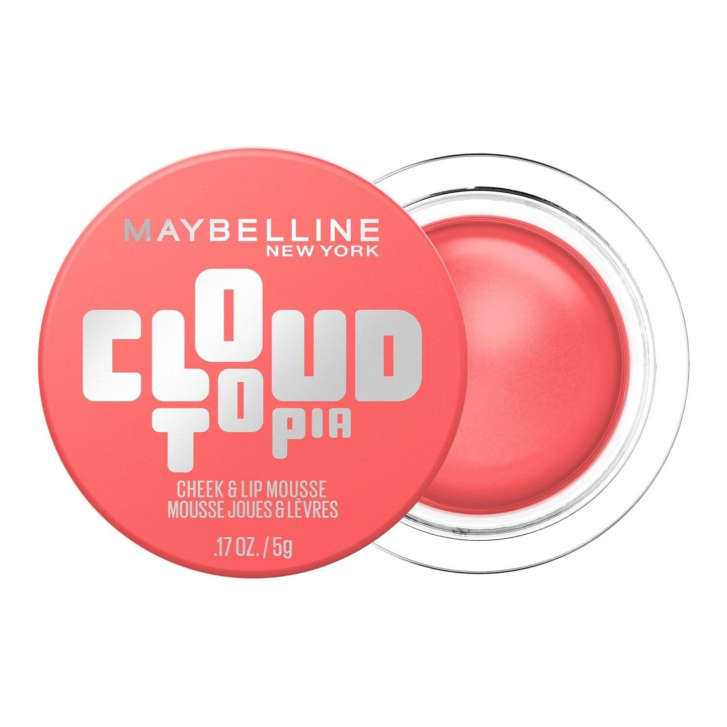Maybelline Cloudtopia Cheek & Lip Mousse Blush 05 Coral Illusion