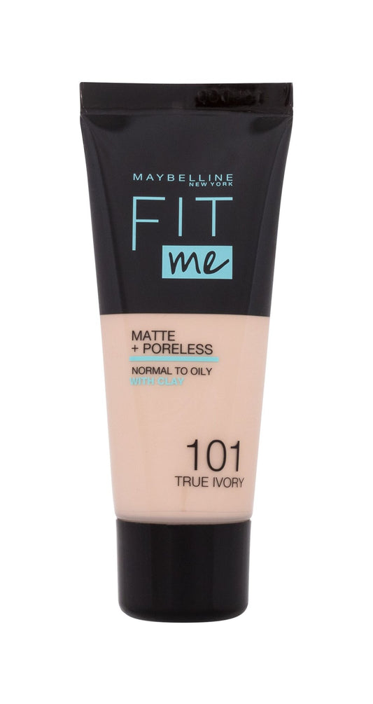 Maybelline Fit Me Matte & Poreless Foundation 101 True Ivory