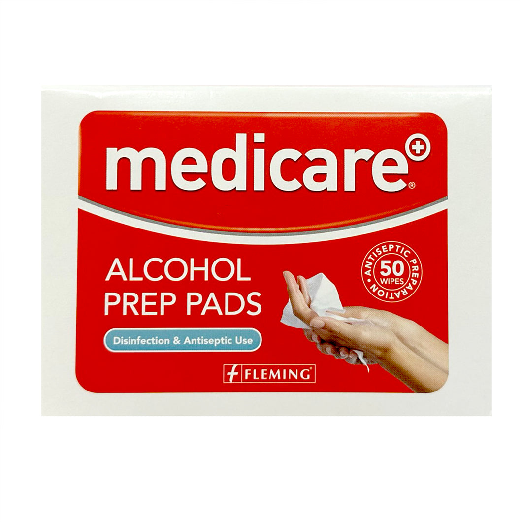 Medicare Alcohol Prep Pads 50s