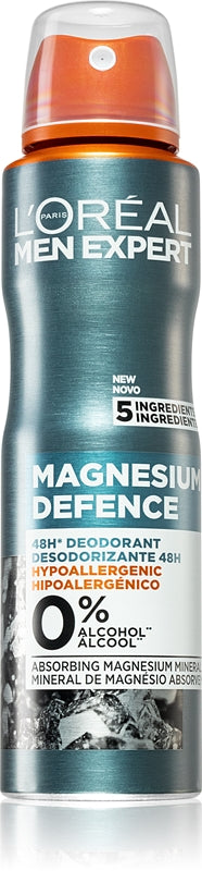 L'Oréal Paris Men Expert Magnesium Defence Spray 150ml