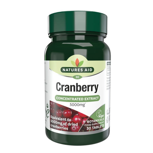 Natures Aid Cranberry Tablets 30pk