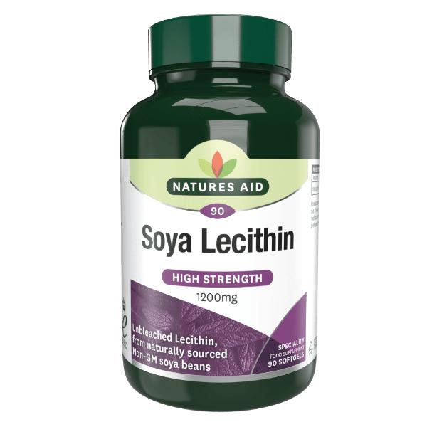Nature's Aid Lecithin - 1200mg Capsules 90pk