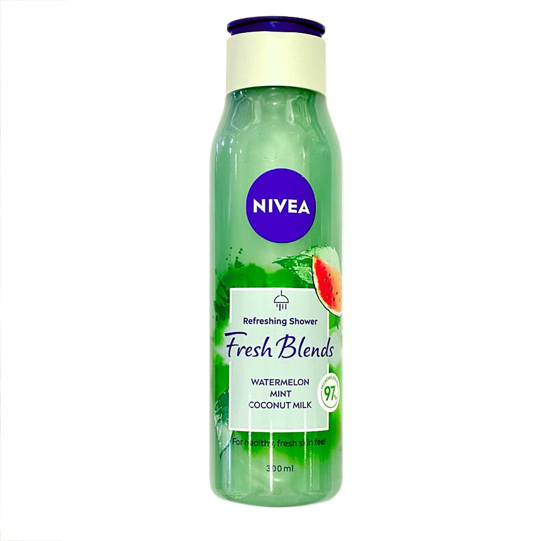 Nivea Fresh Blends Shower Gel Watermelon Mint Coconut Milk 300ml