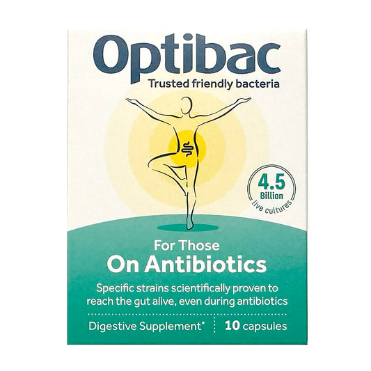 OptiBac on Antibiotics 10 Caps