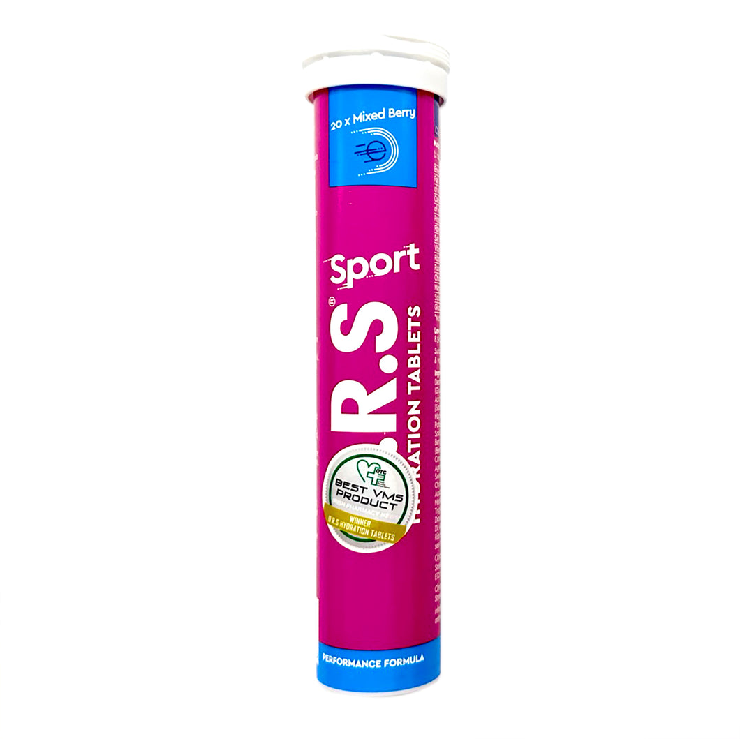 O.R.S. Sport Hydration Tablets Mixed Berry x20