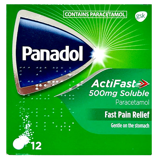 Panadol Actifast Soluble 12pk