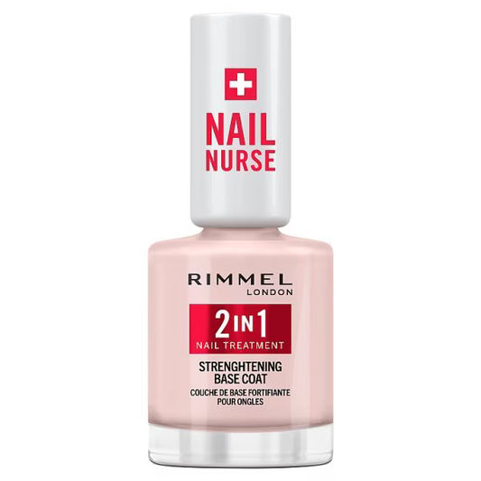 Rimmel Nail Nurse 2in1 Base Coat & Strengthener 12ml