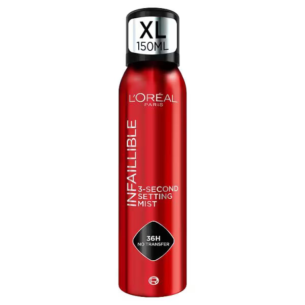 L'Oréal Paris Infallible 3-Second Makeup Setting Spray Mist XL 150ml
