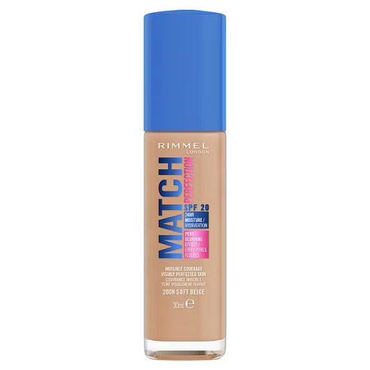 Rimmel Match Perfection Foundation 200N Soft Beige