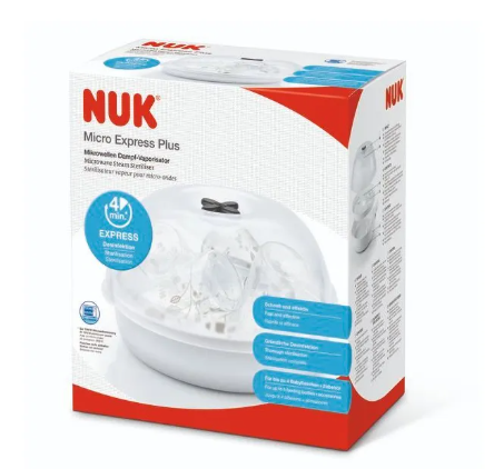 NUK Micro Express Microwave Steam Steriliser