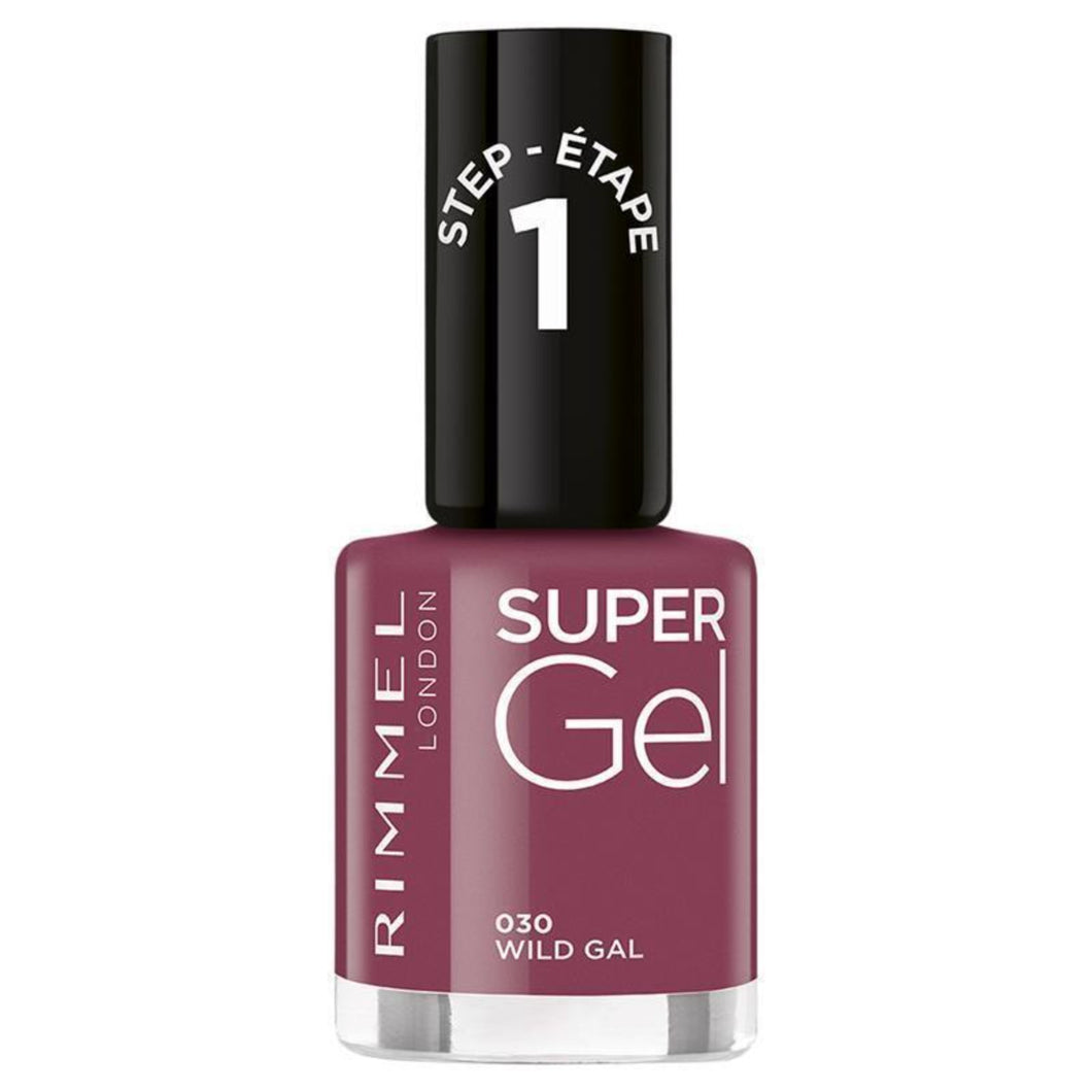 Rimmel Super Gel Nail Varnish 030 Wild Gal