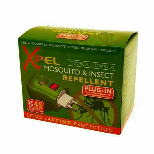 Xpel Plug In Mosquito Insect Repellent With 35ml Solution