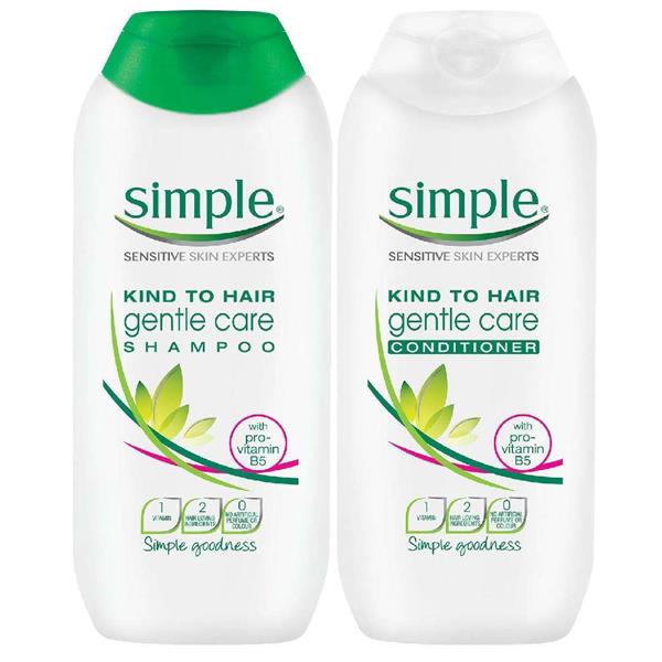 Simple Shampoo & Conditioner 2pk