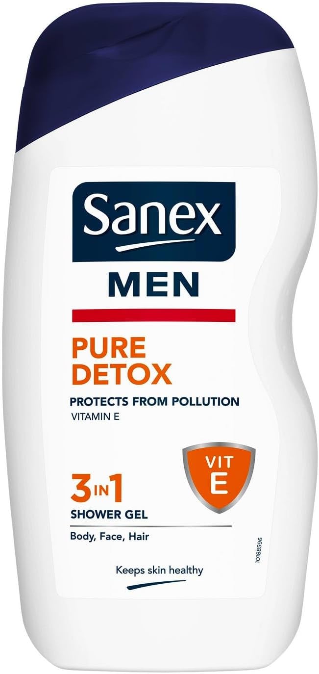 Sanex Men Shower Gel Pure Detox 500ml