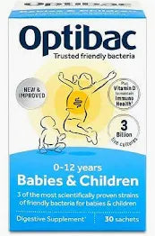 OptiBac Probiotics For Babies & Children 30 Sachets