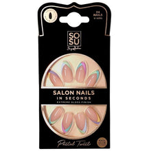 Load image into Gallery viewer, Sosu Salon Nails Pastel Twist 24 Nails
