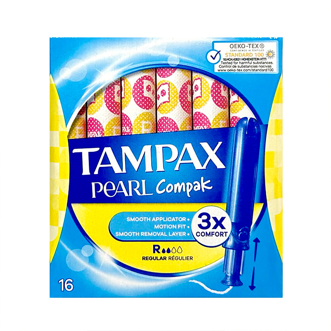 Tampax Compak Pearl Regular 16 Pack