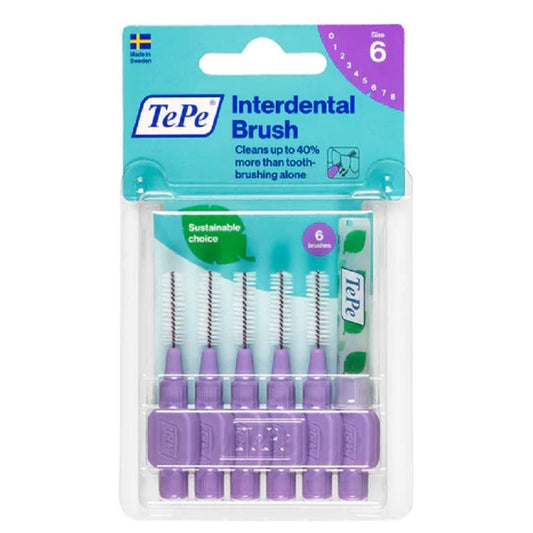 TePe Interdental Brushes Size 6 Purple