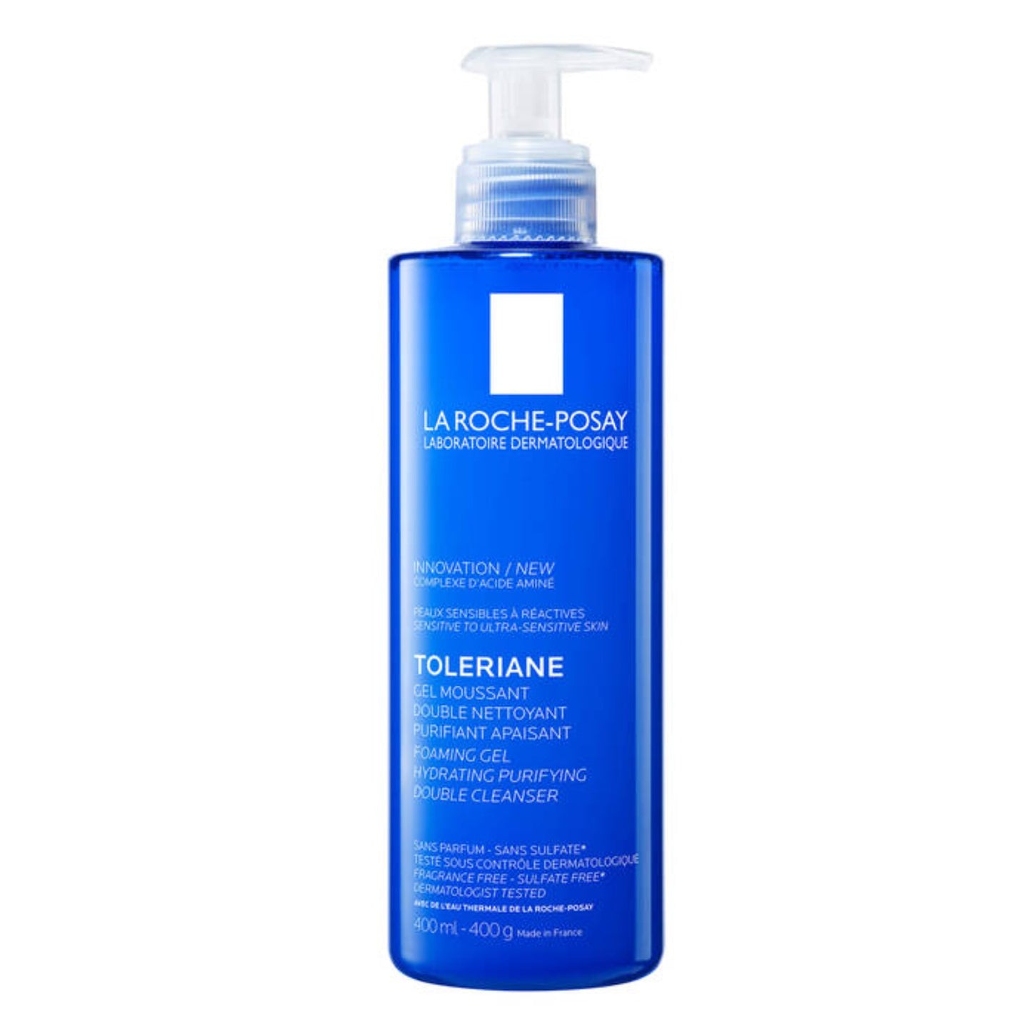 La Roche-Posay Toleraine Foaming Purifying Gel Double Cleanser 400ml