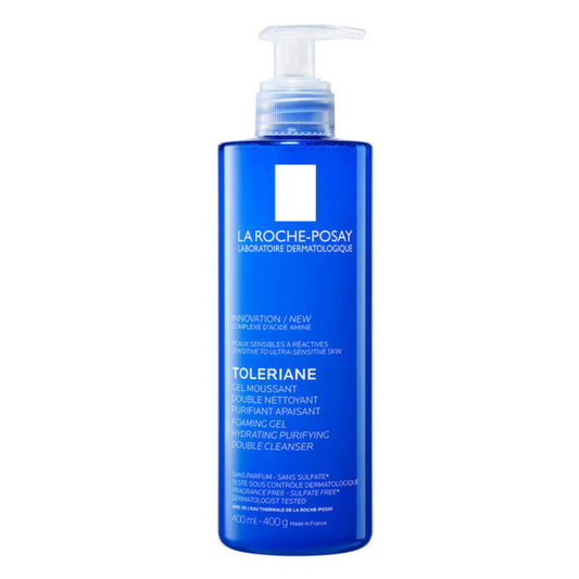 La Roche-Posay Toleraine Foaming Purifying Gel Double Cleanser 400ml