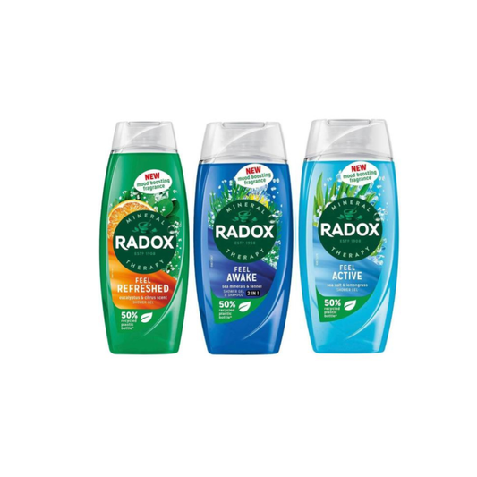 Radox Shower Gel Men 3 Pack