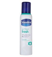 Vaseline Anti-Perspirant Aerosol Active Fresh 150ml