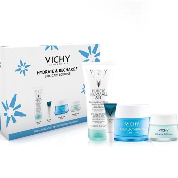 Vichy Hydrate & Recharge Skincare Routine Set