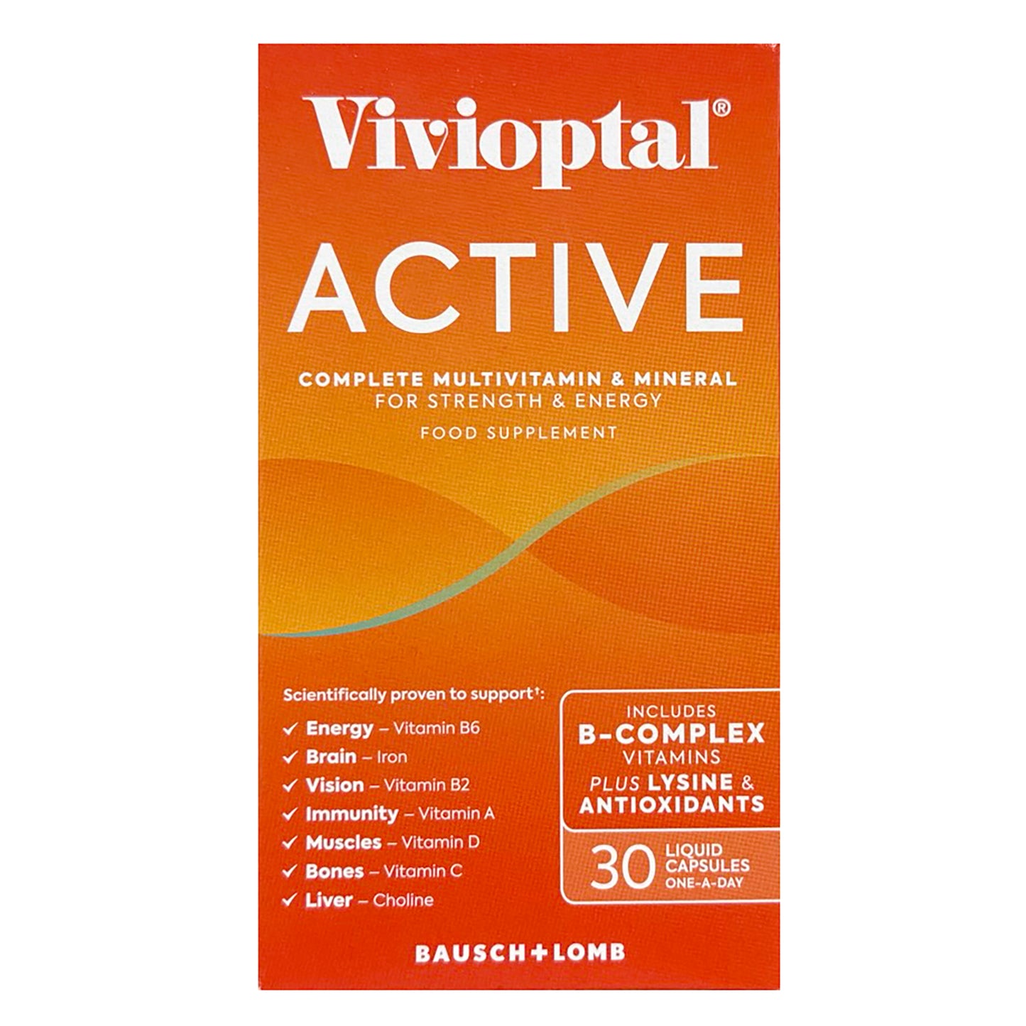 Vivioptal Food Supplement 30 Caps