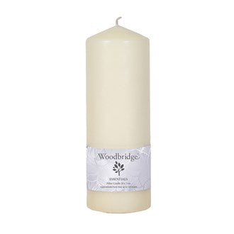 Woodbridge Aroma Pillar Candle Ivory 20x7cm