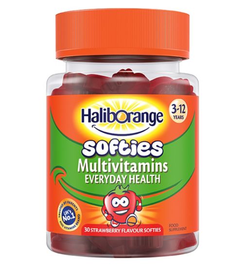 Haliborange Softies Multivitamins 3-12 Years Strawberry 30
