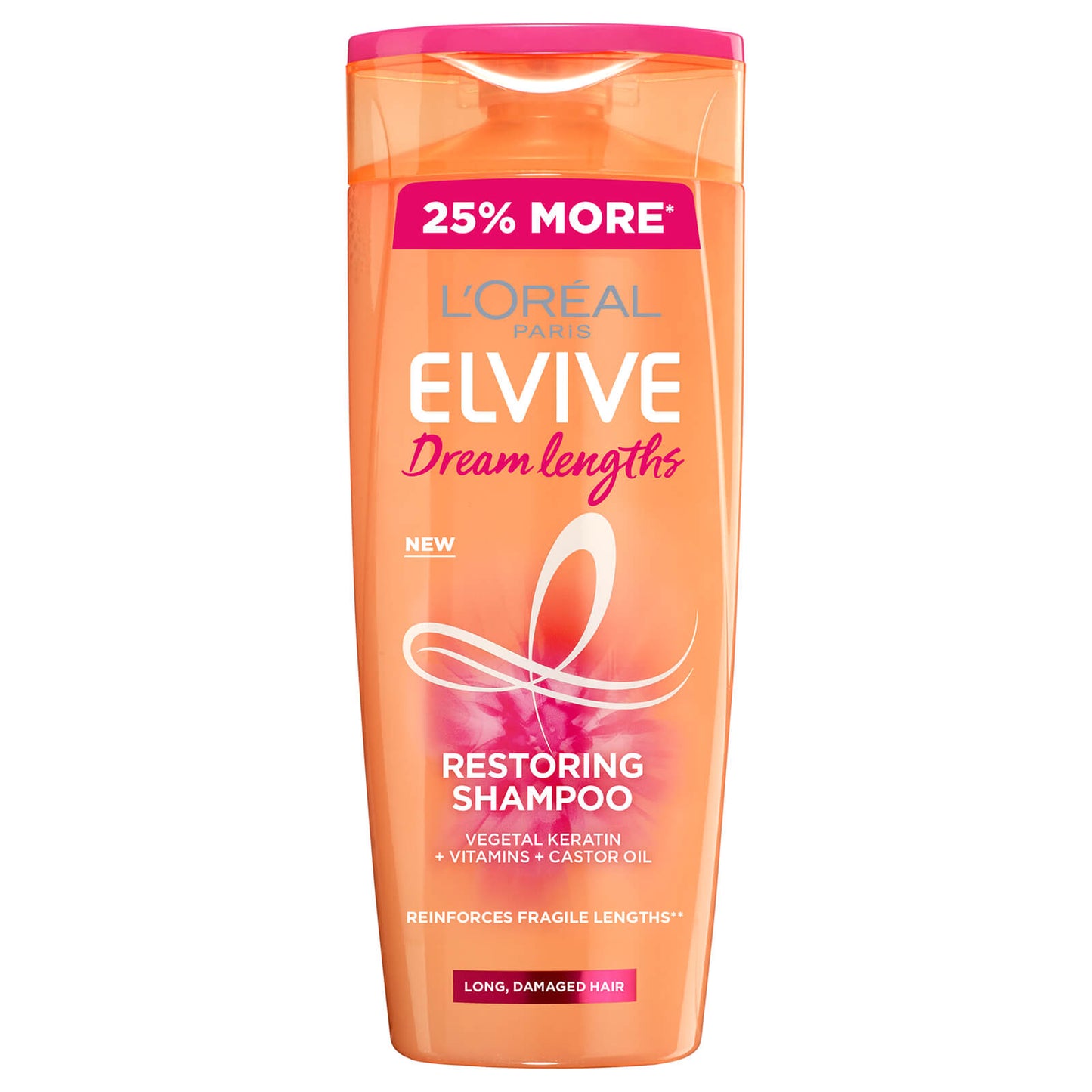 L'Oréal Paris Elvive Dream Lengths Long Hair Shampoo 400ml