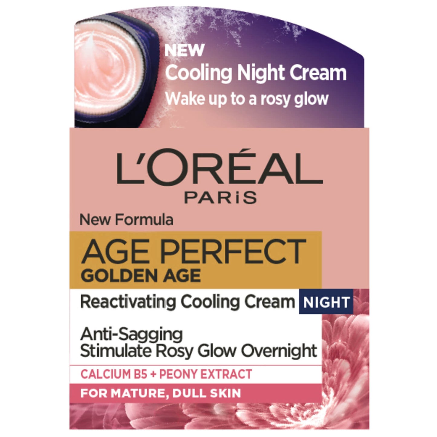 L'Oréal Age Perfect Golden Age Night Cream Moisturiser 50ml