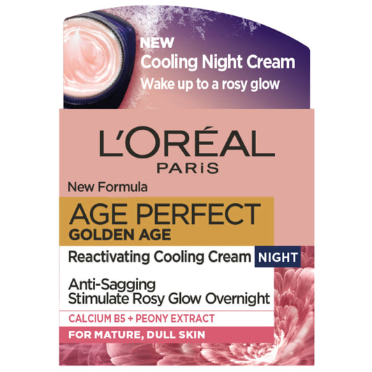 L'Oréal Age Perfect Golden Age Night Cream Moisturiser 50ml