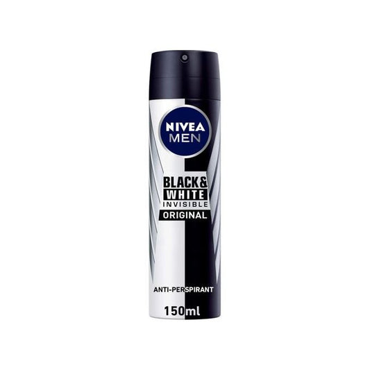 Nivea Men Invisible Black & White Original Antiperspirant Deodorant Spray