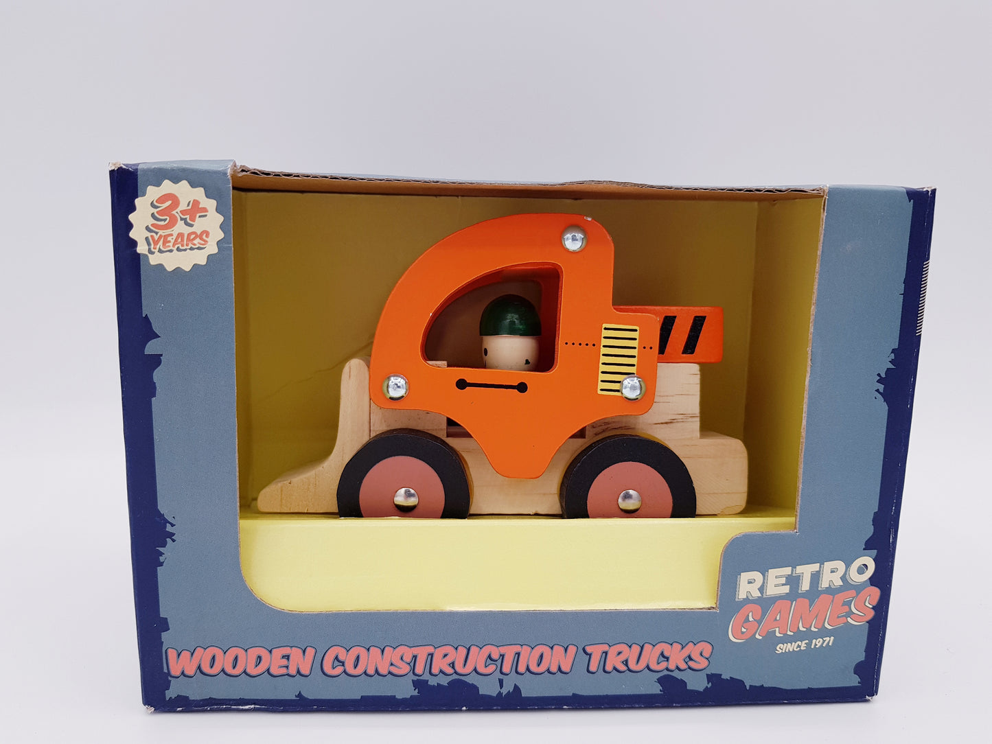 Retro Games Wooden Construction Truck