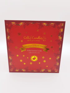 Celtic Candles Cinnamon & Winter Berries 4 Wick Candle