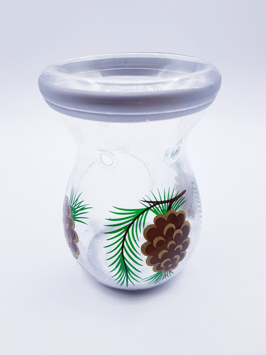 Gold pine cone  wax melt