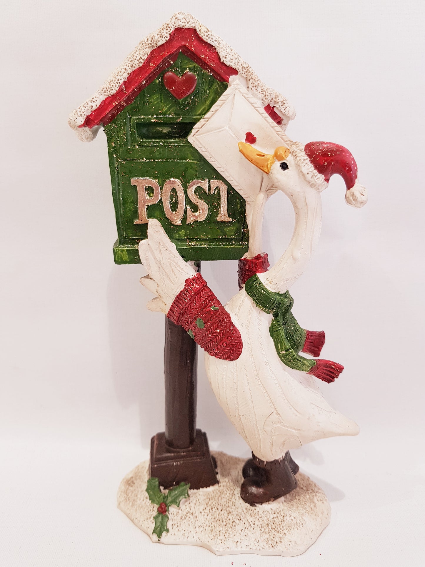 CHRISTMAS GOOSE POSTING CARD