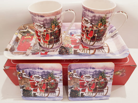 SANTA FIVE PIECE GIFT SET