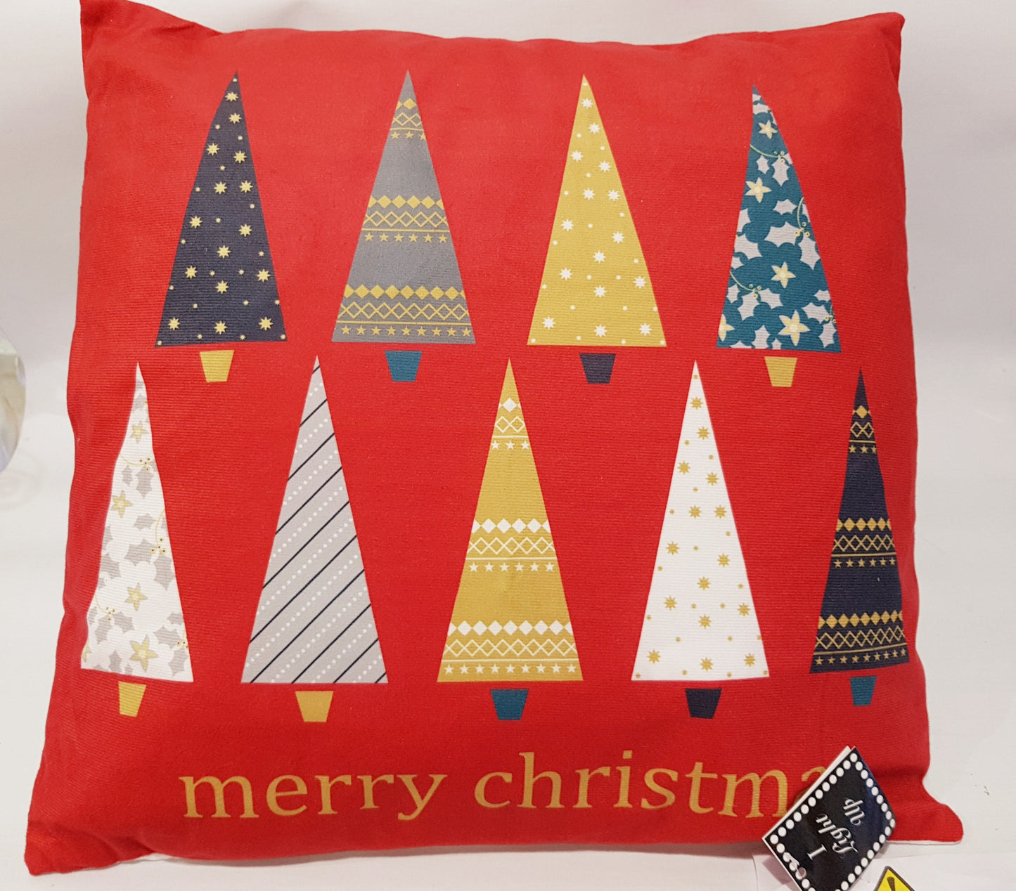 LED CHRISTMAS TREE CUSHION 45CM