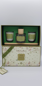 Celtic Candle Diffuser Lime, Basil and Mandarin Gift Set