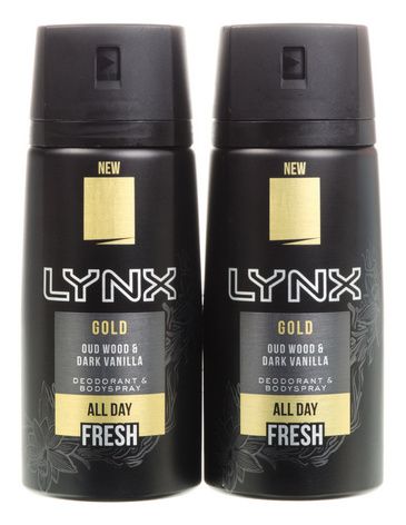 Lynx Gold Fresh Deodorant Twin Pack 2 for €6