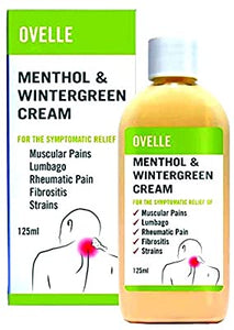 Ovelle Menthol & Wintergreen Cream 125ml