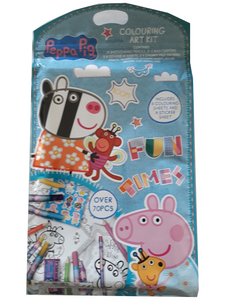 PEPPA PIG COLOURING ART KIT