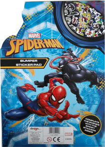 SPIDERMAN BUMBER STICKER PAD