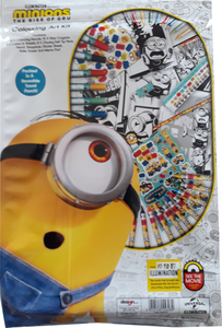 MINIONS MOVIE COLOURING ART KIT