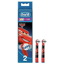 Load image into Gallery viewer, Oral B Kids Replacement Brush Heads Extra Soft 2pk
